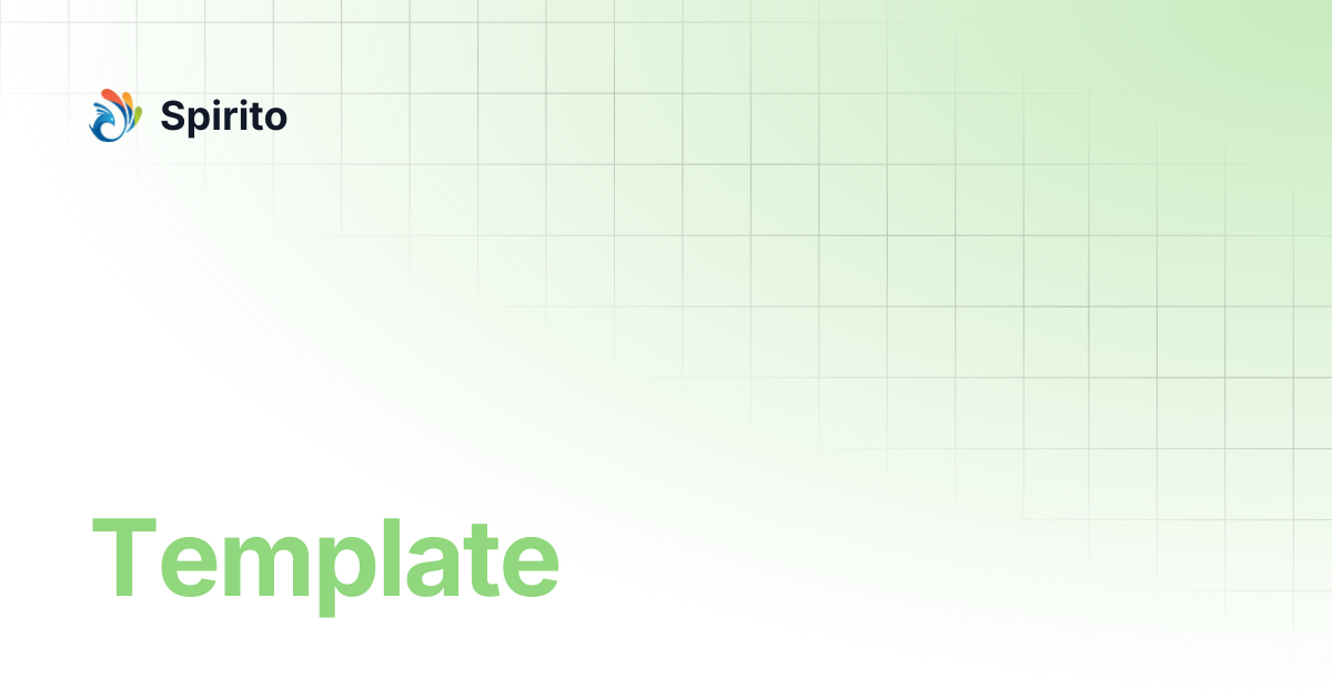 Template | Spirito